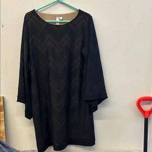 Emma & Michele Black Mini Dress